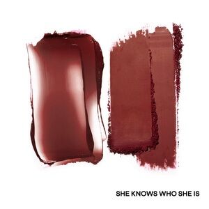 “She Knows Who She Is” MAJOR HEADLINES DOUBLE-TAKE CRÈME & POWDER BLUSH DUO